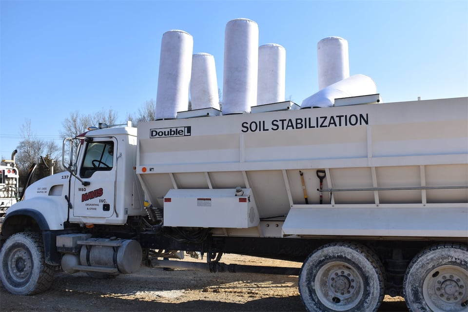 Soil stabilization truck